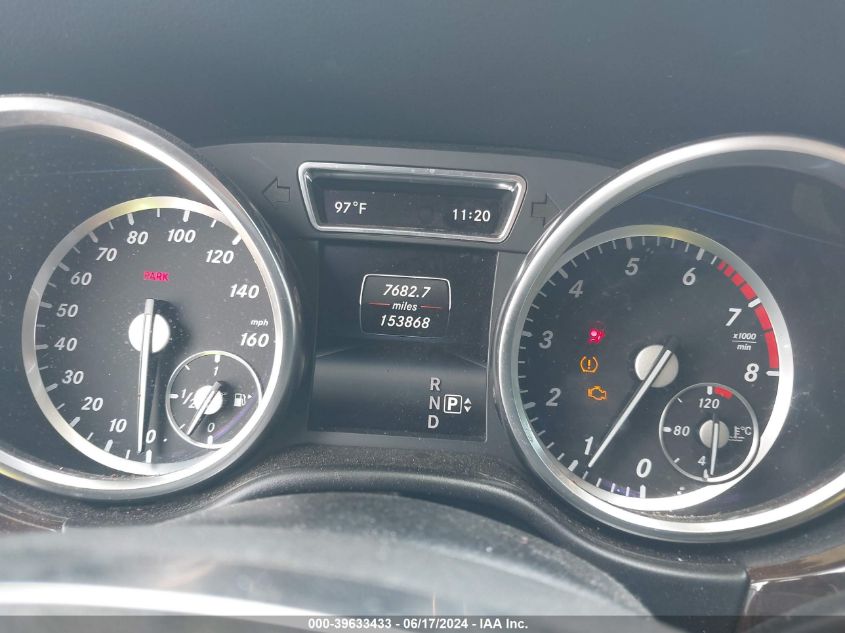 2015 Mercedes-Benz Ml 350 VIN: 4JGDA5JB0FA607218 Lot: 39633433