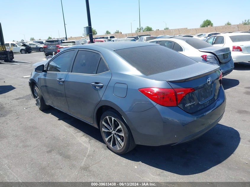 2017 Toyota Corolla Se VIN: 5YFBURHE2HP661757 Lot: 39633438