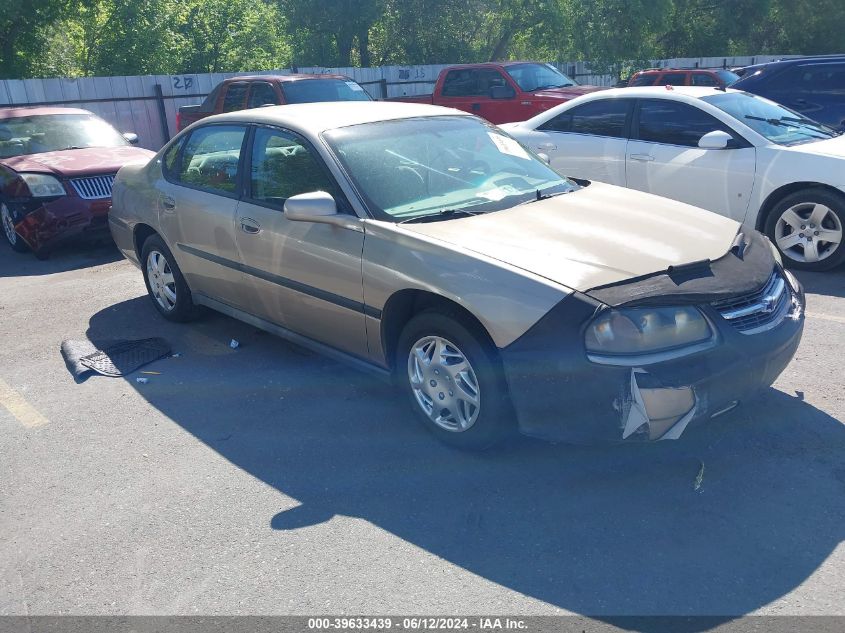 2002 Chevrolet Impala VIN: 2G1WF55E229153443 Lot: 39633439