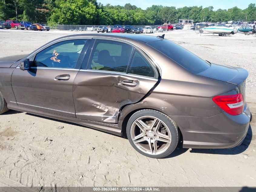 2014 Mercedes-Benz C 250 Luxury/Sport VIN: WDDGF4HB3EG193114 Lot: 39633461