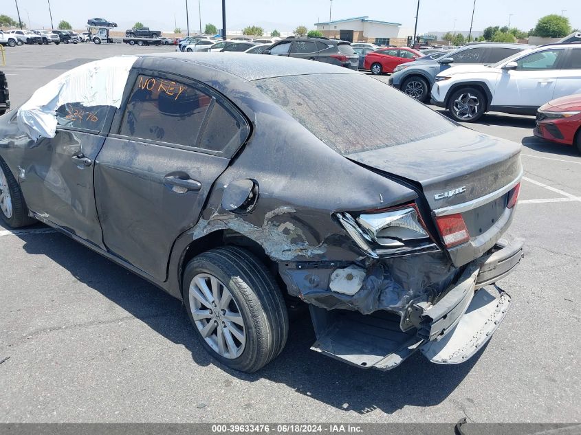 2014 Honda Civic Lx VIN: 19XFB2F58EE269719 Lot: 39633476