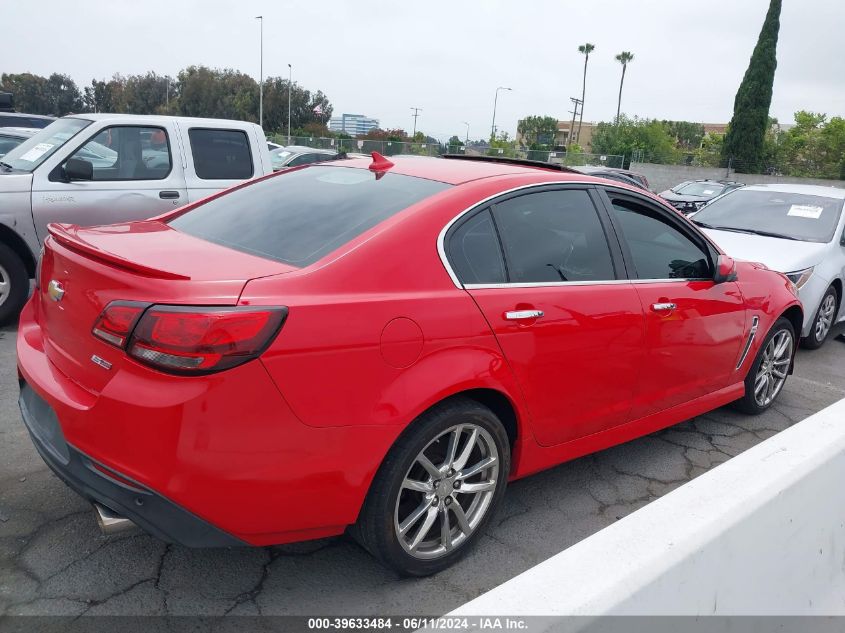 2014 Chevrolet Ss VIN: 6G3F15RWXEL935143 Lot: 39633484