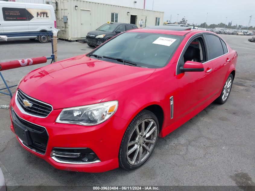 2014 Chevrolet Ss VIN: 6G3F15RWXEL935143 Lot: 39633484