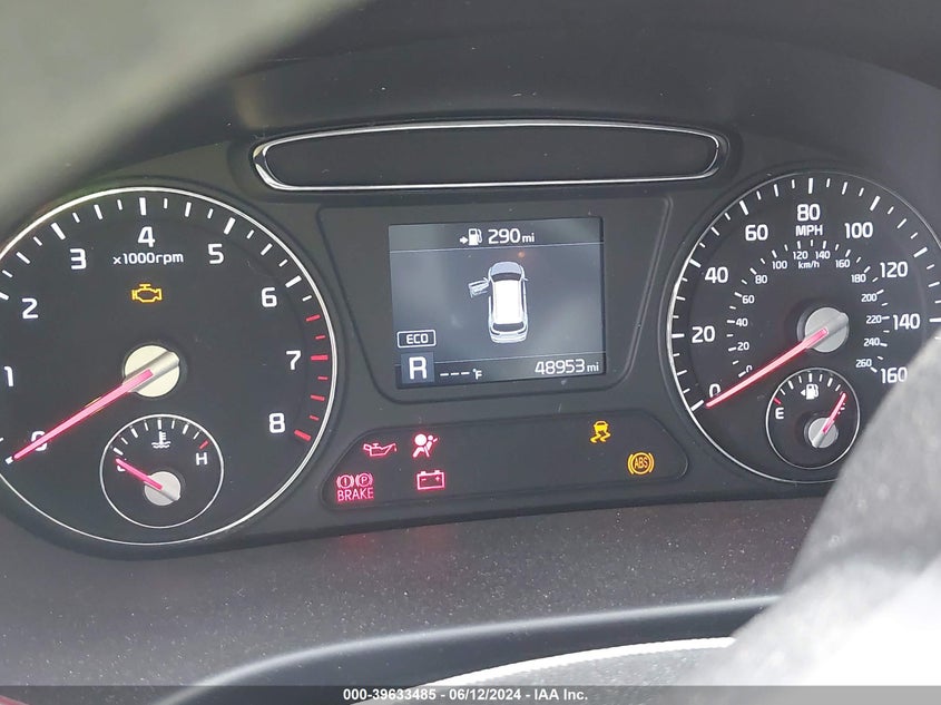 2020 Kia Sorento 2.4L L VIN: 5XYPG4A3XLG699078 Lot: 39633485