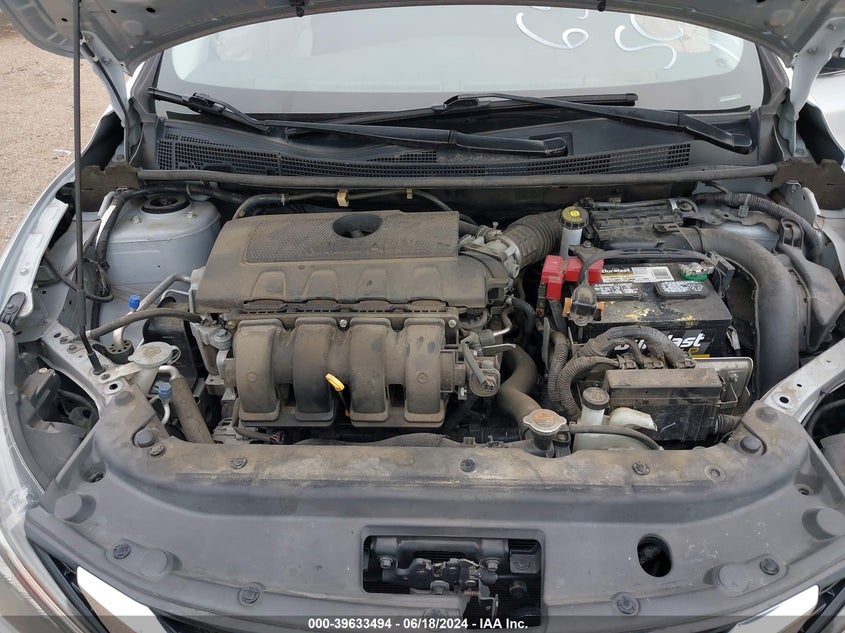 2017 Nissan Sentra Sv VIN: 3N1AB7AP8HL655334 Lot: 39633494