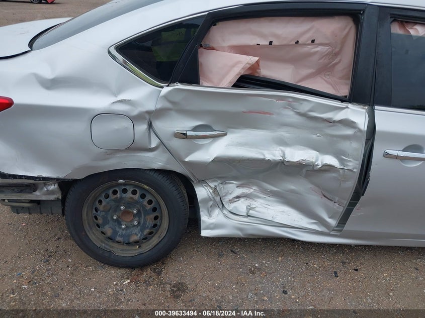 2017 Nissan Sentra Sv VIN: 3N1AB7AP8HL655334 Lot: 39633494