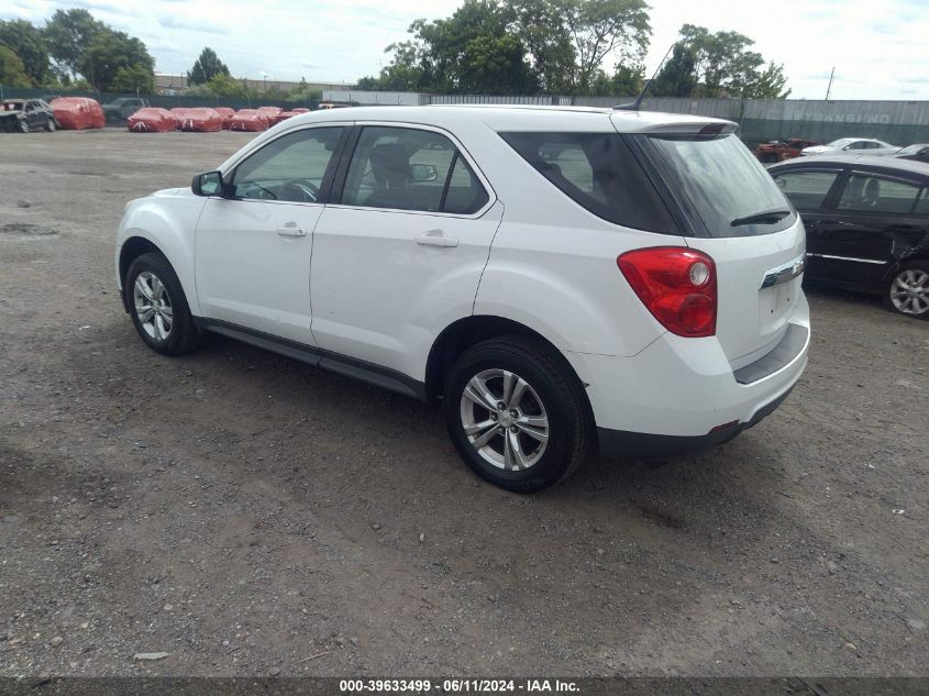 2013 Chevrolet Equinox Ls VIN: 1GNALBEK5DZ113369 Lot: 39633499