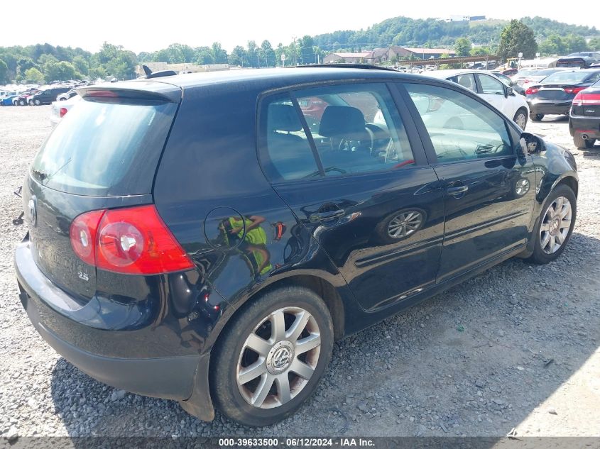 2006 Volkswagen Rabbit 4-Door VIN: WVWCR71K26W178042 Lot: 39633500