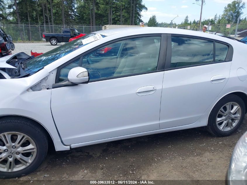 2010 Honda Insight Ex VIN: JHMZE2H7XAS026759 Lot: 39633512