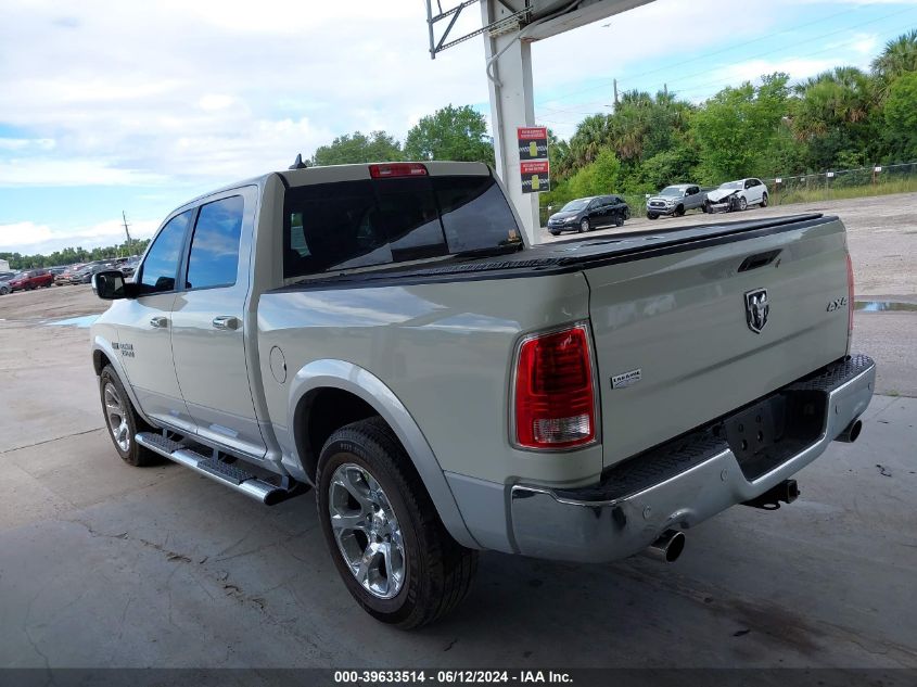 2016 Ram 1500 Laramie VIN: 1C6RR7NT9GS309318 Lot: 39633514