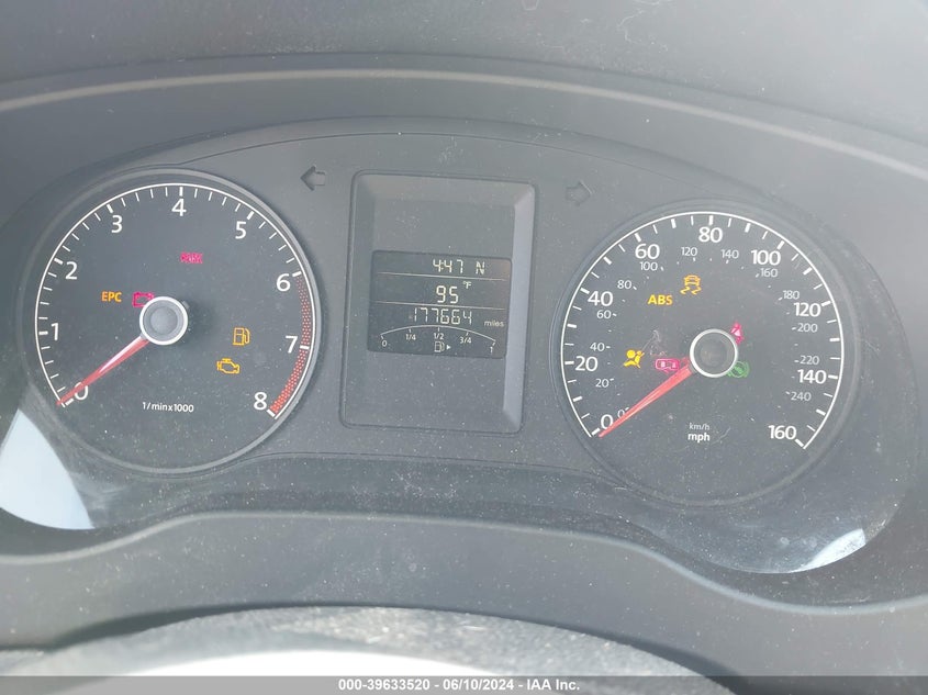 2012 Volkswagen Jetta 2.0L S VIN: 3VW2K7AJ6CM472429 Lot: 39633520