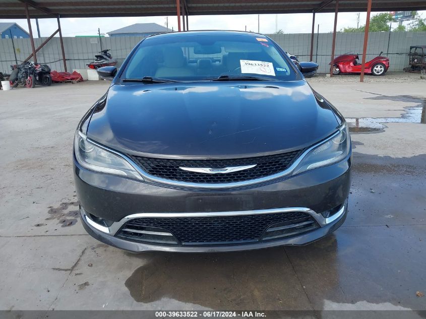 2015 Chrysler 200 C VIN: 1C3CCCCB0FN592454 Lot: 39633522