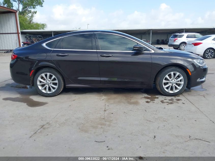 2015 Chrysler 200 C VIN: 1C3CCCCB0FN592454 Lot: 39633522