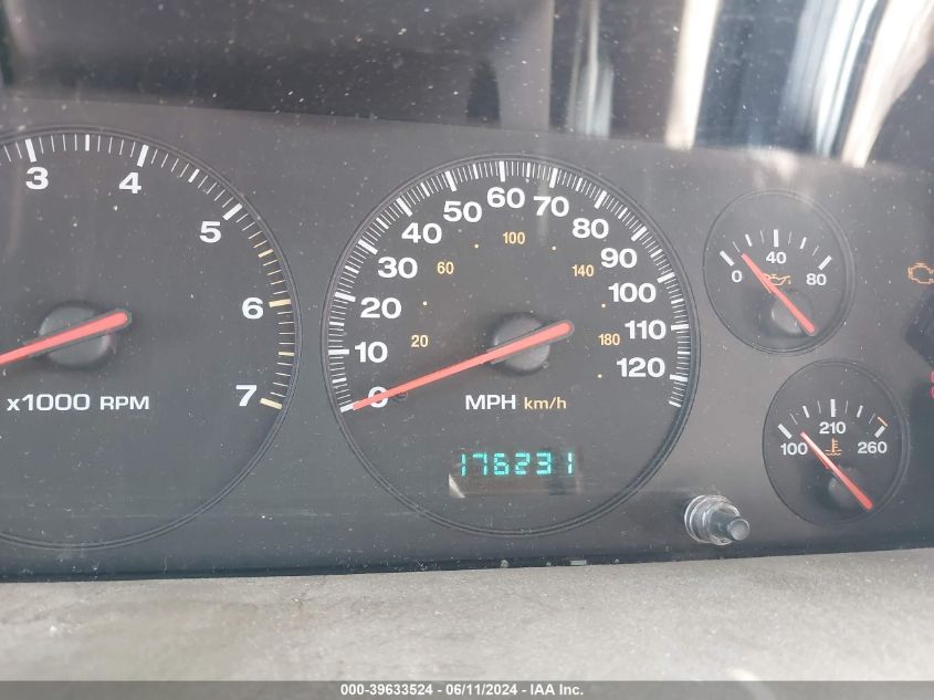 2000 Jeep Grand Cherokee Limited VIN: 1J4GW58N1YC264407 Lot: 39633524