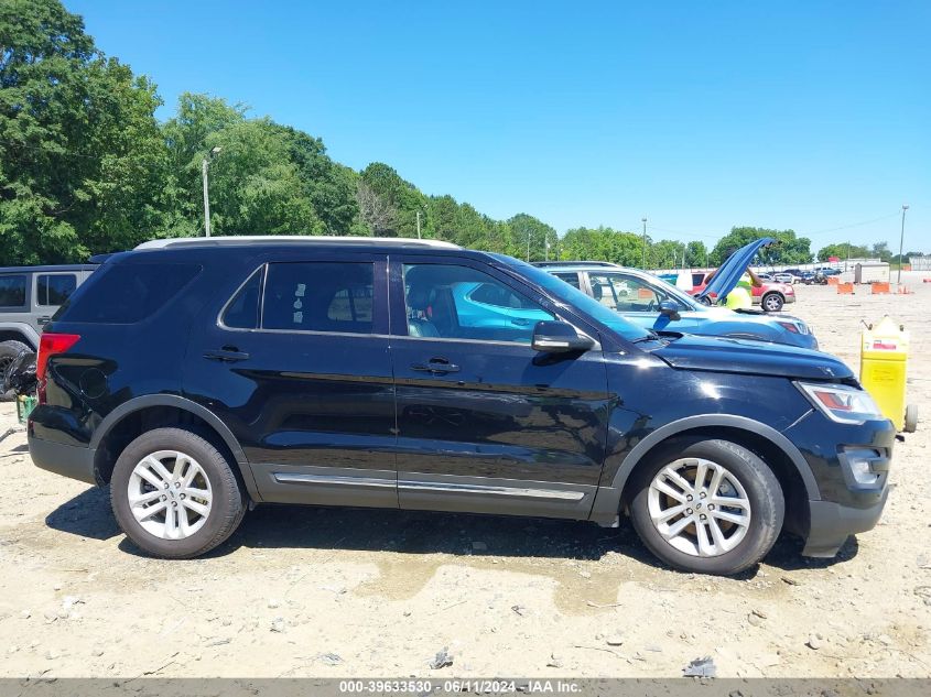 2016 Ford Explorer Xlt VIN: 1FM5K7DH0GGB91845 Lot: 39633530