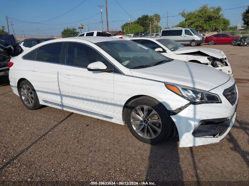 2017 HYUNDAI SONATA SPORT - 5NPE34AF5HH545486