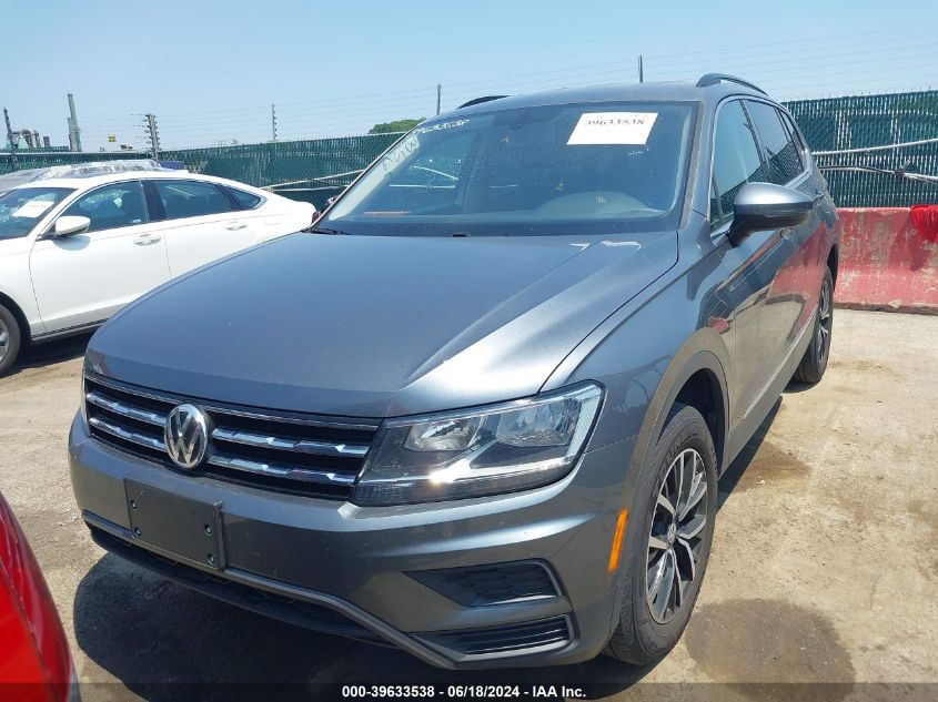 2021 Volkswagen Tiguan 2.0T Se/2.0T Se R-Line Black/2.0T Sel VIN: 3VV3B7AXXMM100011 Lot: 39633538