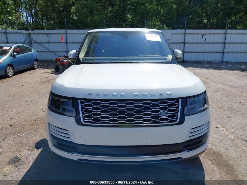 2022 Land Rover Range Rover Westminster VIN: SALGS2RU4NA464638 Lot: 39633555