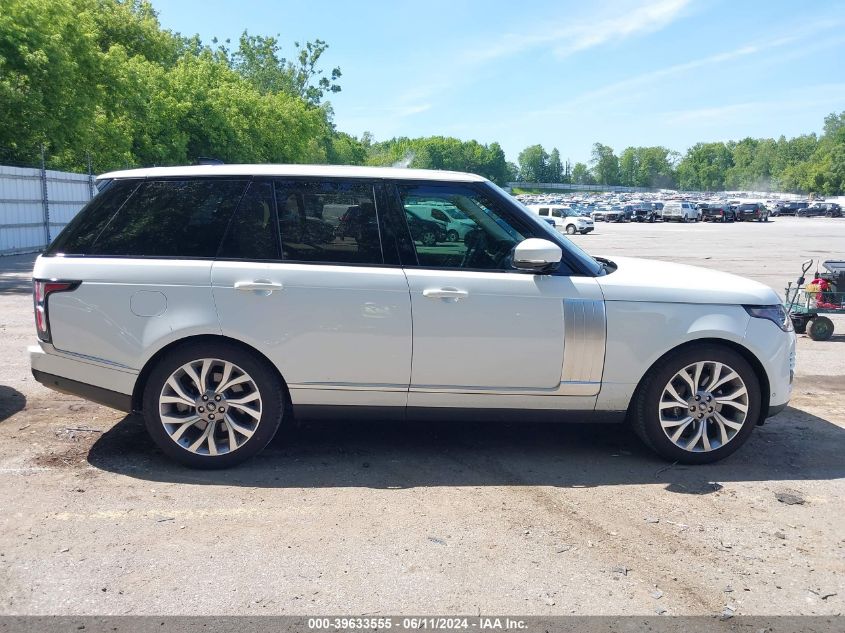 2022 Land Rover Range Rover Westminster VIN: SALGS2RU4NA464638 Lot: 39633555