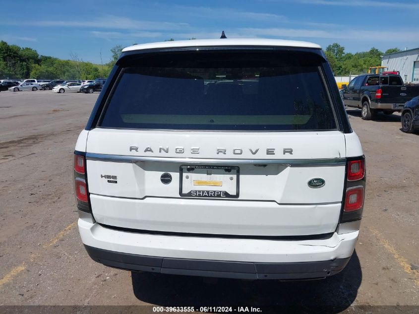 2022 Land Rover Range Rover Westminster VIN: SALGS2RU4NA464638 Lot: 39633555