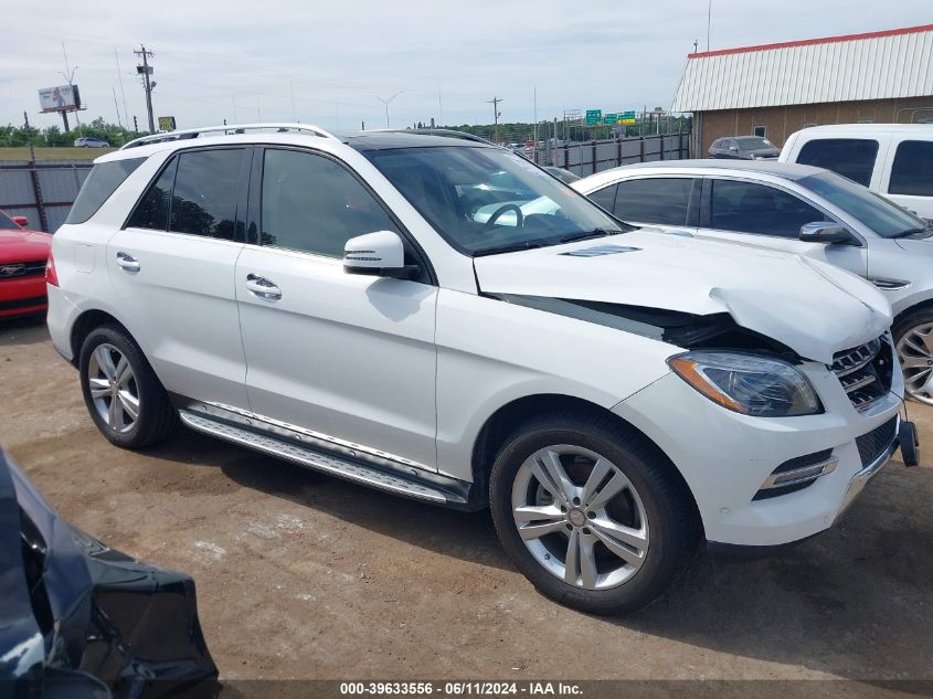 2014 Mercedes-Benz Ml 350 4Matic VIN: 4JGDA5HB7EA371753 Lot: 39633556