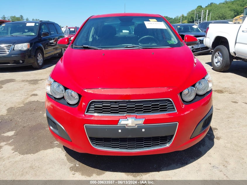 2012 Chevrolet Sonic 2Lt VIN: 1G1JC5SH5C4142037 Lot: 39633557