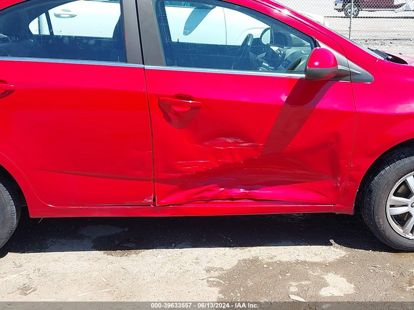 2012 Chevrolet Sonic 2Lt VIN: 1G1JC5SH5C4142037 Lot: 39633557