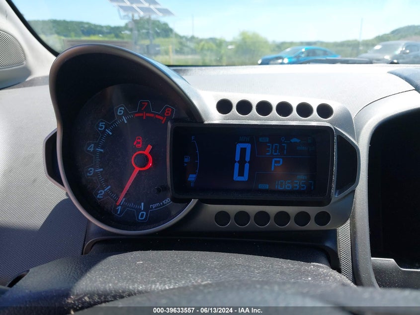 2012 Chevrolet Sonic 2Lt VIN: 1G1JC5SH5C4142037 Lot: 39633557