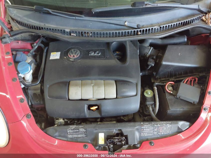 2004 Volkswagen New Beetle Gls VIN: 3VWCM31Y94M341016 Lot: 39633558