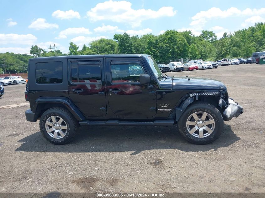 2008 Jeep Wrangler Unlimited Sahara VIN: 1J4GA59148L566994 Lot: 39633565