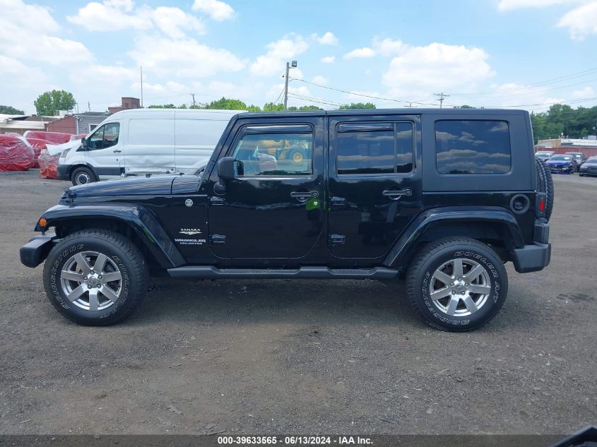 2008 Jeep Wrangler Unlimited Sahara VIN: 1J4GA59148L566994 Lot: 39633565