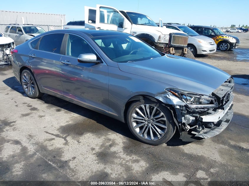 2015 Hyundai Genesis 3.8 VIN: KMHGN4JE1FU049030 Lot: 39633584
