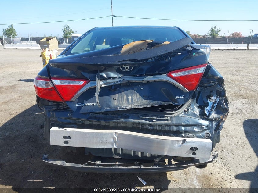 2016 Toyota Camry Se VIN: 4T1BF1FK4GU241662 Lot: 39633595