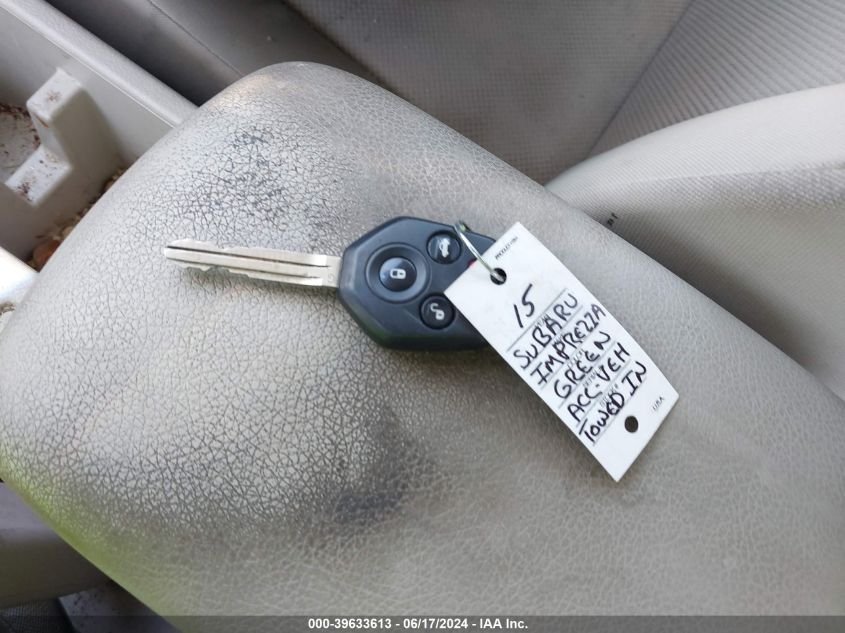 2015 Subaru Impreza 2.0I VIN: JF1GPAA66FH296788 Lot: 39633613