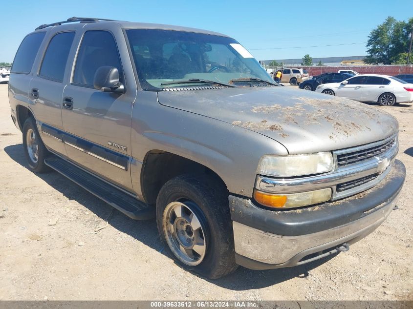 2001 Chevrolet Tahoe Ls VIN: 1GNEC13T81R219074 Lot: 39633612