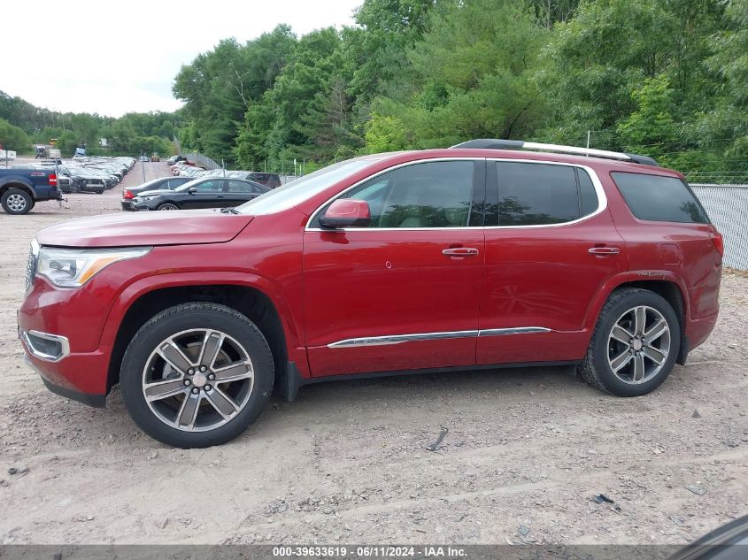 2019 GMC Acadia Denali VIN: 1GKKNXLSXKZ201729 Lot: 39633619