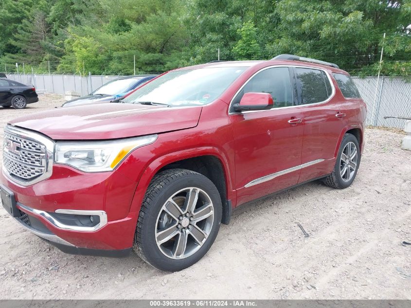 2019 GMC Acadia Denali VIN: 1GKKNXLSXKZ201729 Lot: 39633619