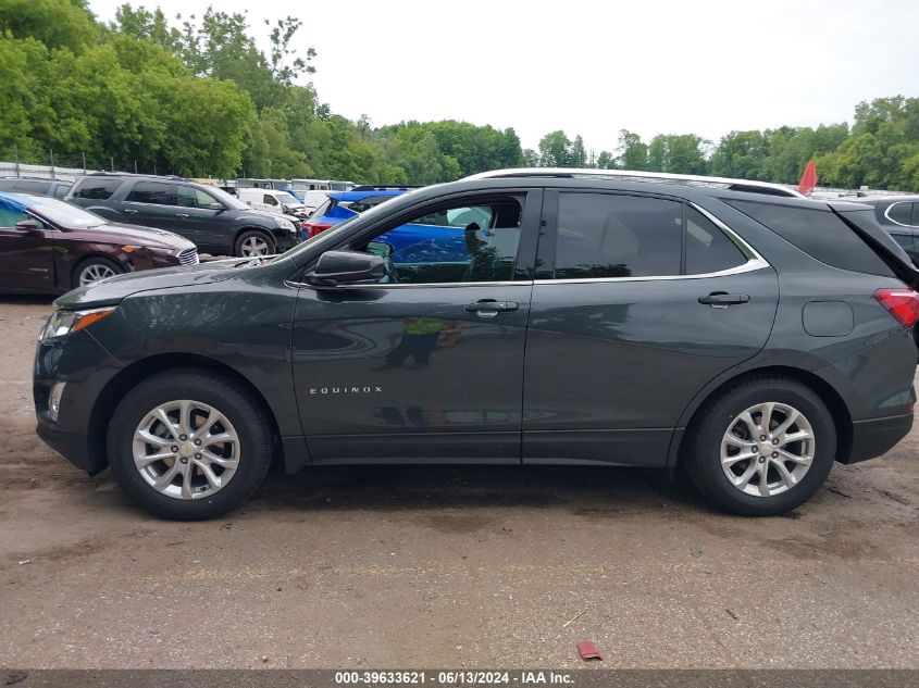 2020 Chevrolet Equinox Fwd Lt 1.5L Turbo VIN: 3GNAXKEVXLS555560 Lot: 39633621