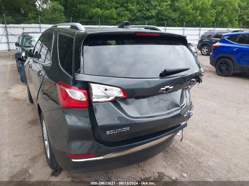 2020 Chevrolet Equinox Fwd Lt 1.5L Turbo VIN: 3GNAXKEVXLS555560 Lot: 39633621