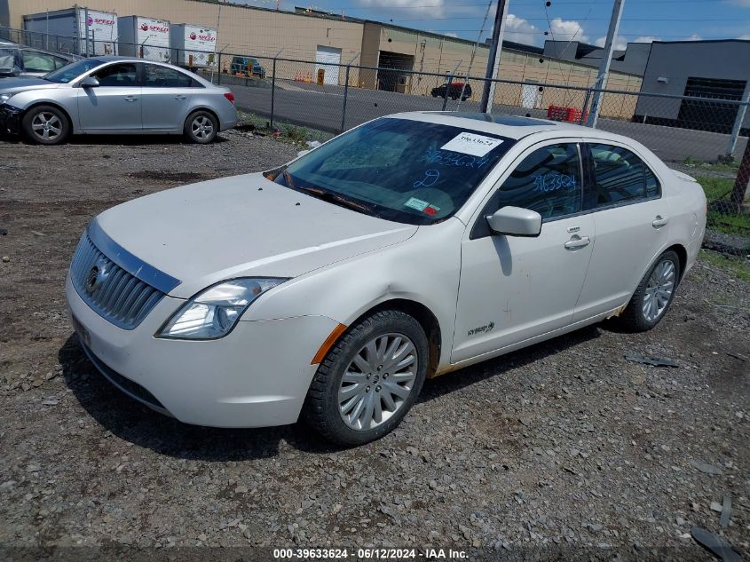 2010 Mercury Milan Hybrid VIN: 3MEDM0L3XAR637859 Lot: 39633624