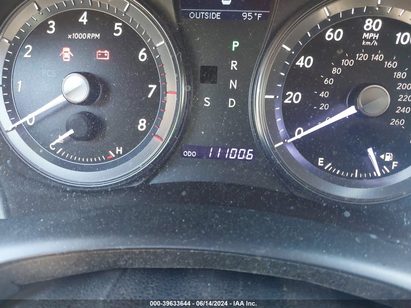 2012 Lexus Es 350 VIN: JTHBK1EGXC2494549 Lot: 39633644