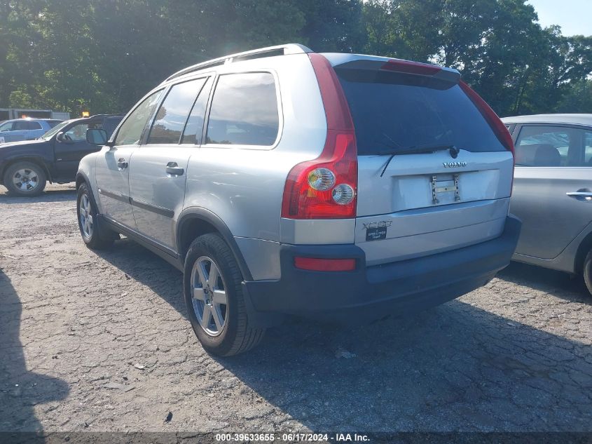 2006 Volvo Xc90 2.5T VIN: YV4CY592561289349 Lot: 39633655