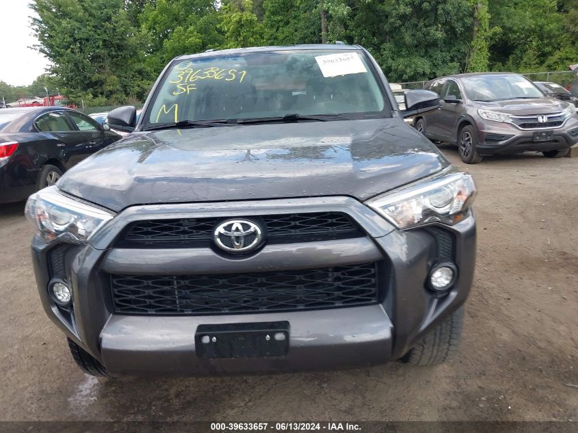 2019 Toyota 4Runner Sr5 VIN: JTEBU5JR6K5652131 Lot: 39633657