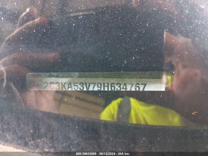 2009 Chrysler 300 Touring VIN: 2C3KA53V79H634767 Lot: 39633685