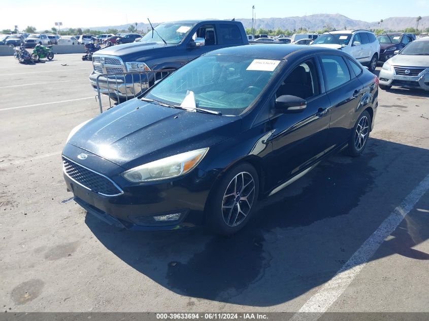 2016 Ford Focus Se VIN: 1FADP3F23GL262942 Lot: 39633694