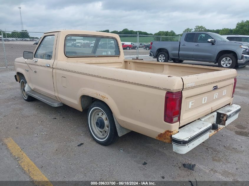 1984 Ford Ranger VIN: 1FTBR10SXEUB14870 Lot: 39633700