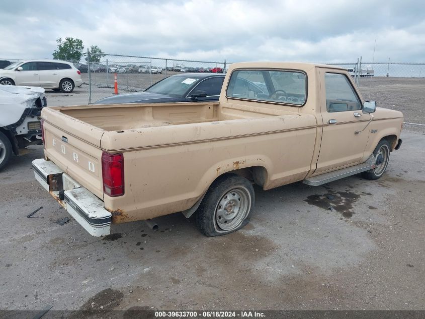 1984 Ford Ranger VIN: 1FTBR10SXEUB14870 Lot: 39633700