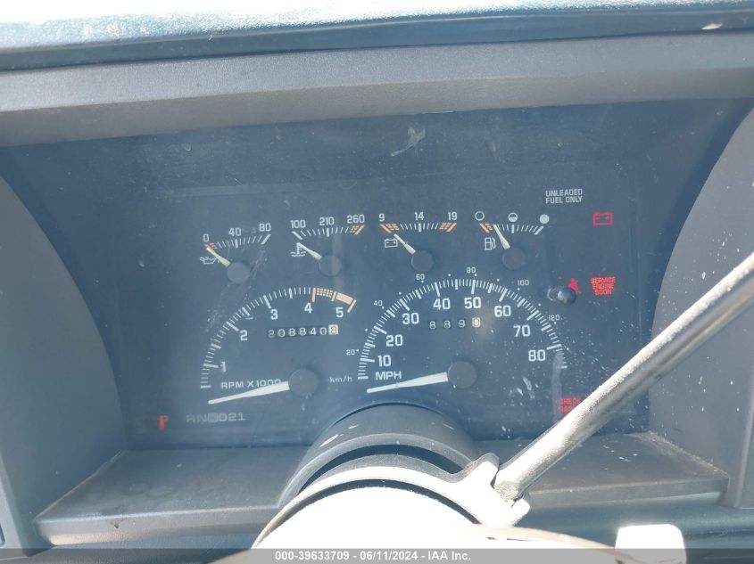 1994 Chevrolet Gmt-400 C1500 VIN: 2GCEC19K9R1307238 Lot: 39633709