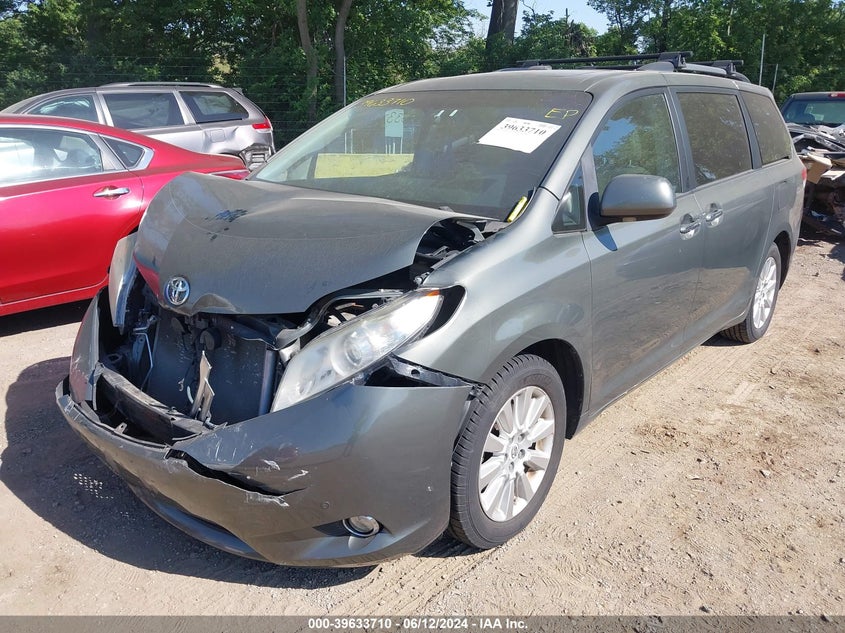 2011 Toyota Sienna Limited VIN: 5TDDK3DC3BS001550 Lot: 39633710