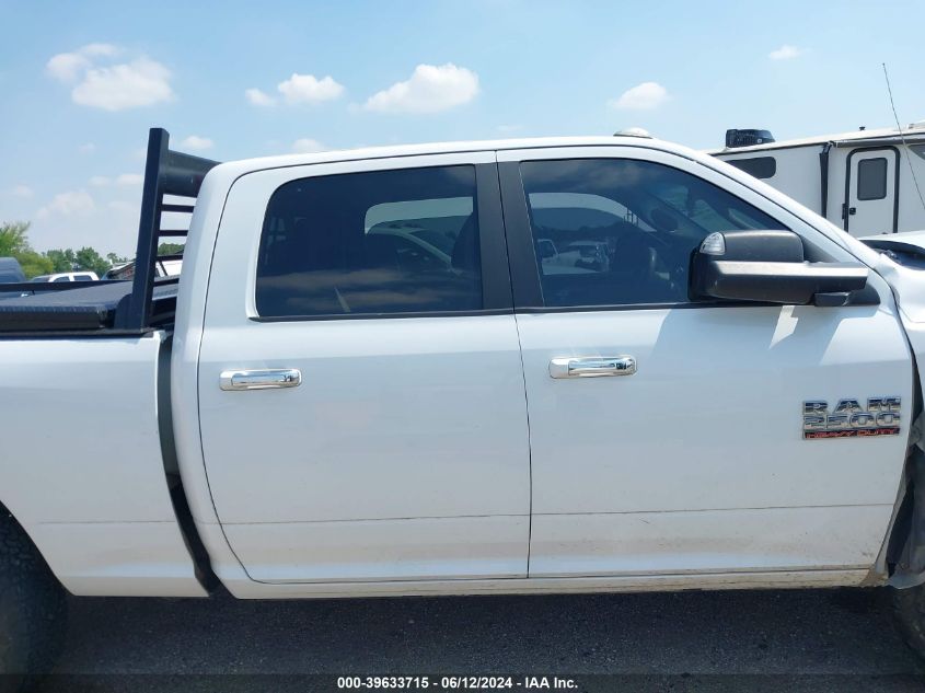 2018 Ram 2500 Slt 4X4 6'4 Box VIN: 3C6UR5DL0JG275106 Lot: 39633715